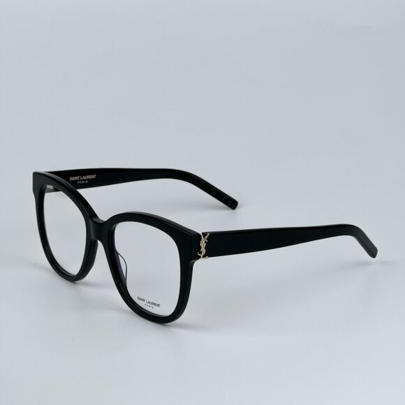 Saint Laurent SLM97 001 BRAND NEW Eyeglasses Black Square Women - Picture 7 of 13